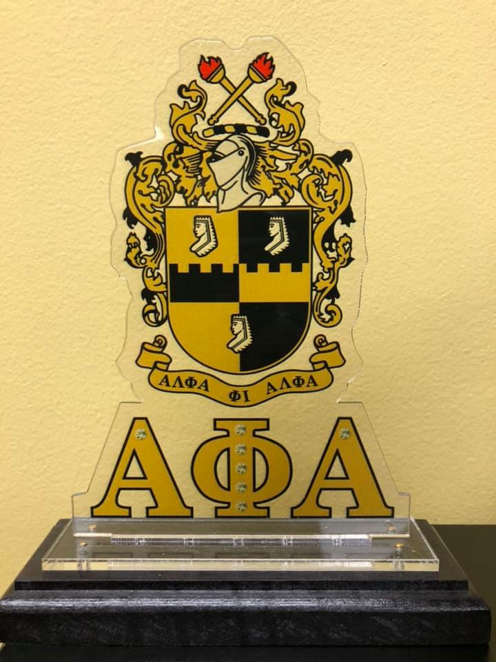 Alpha Crest Plaque