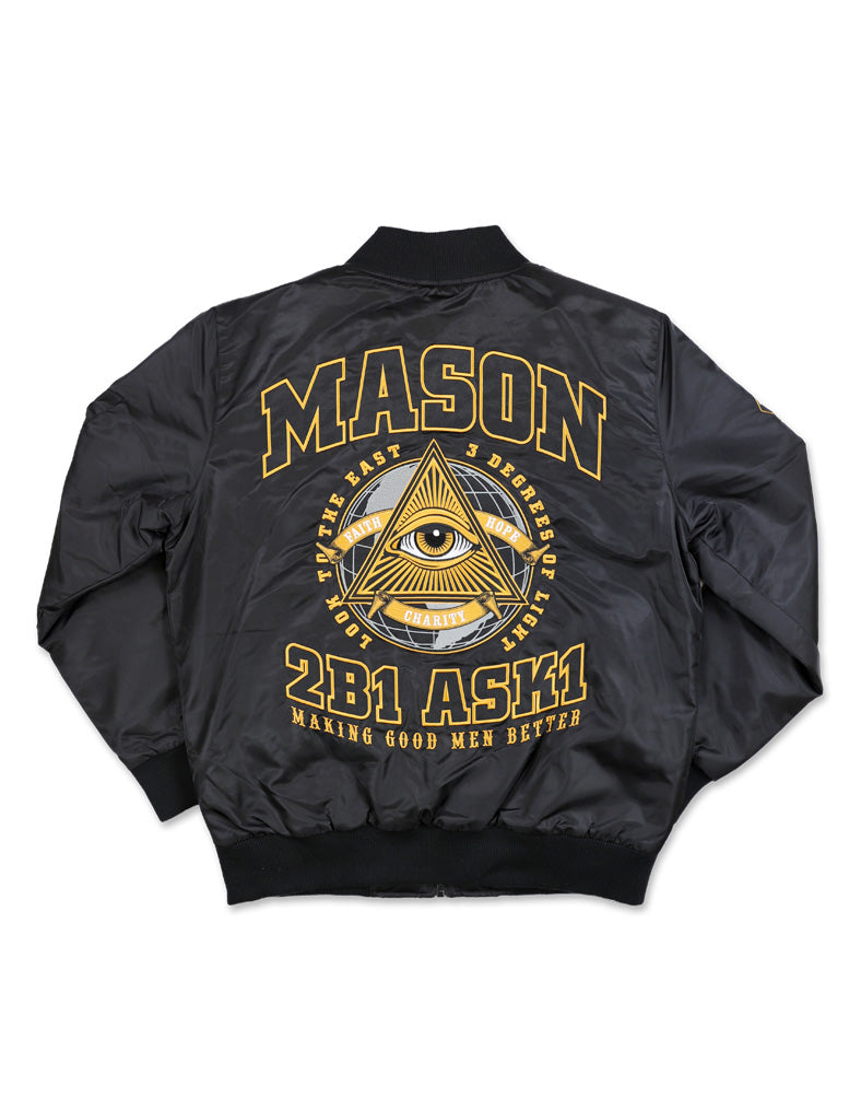 Masonic Bomber Jacket