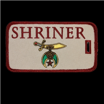 Shriner Luggage Tag