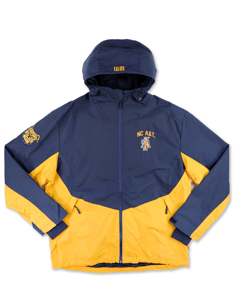 NC A&T Unisex Hooded Rain Jacket