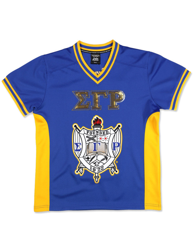 SGRho Sequin Football Jersey