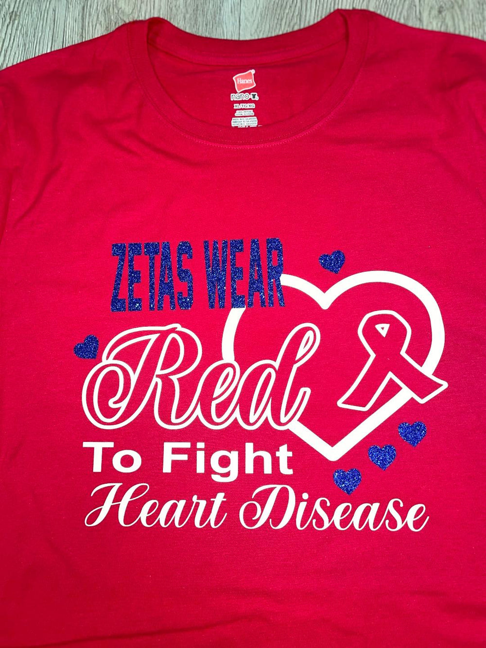 Zetas Wear Red for Heart Disease Shirt