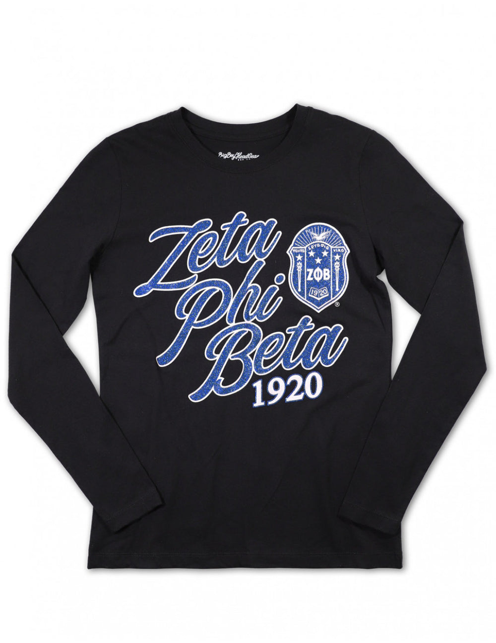 Zeta Long Sleeve Glitter Shirt
