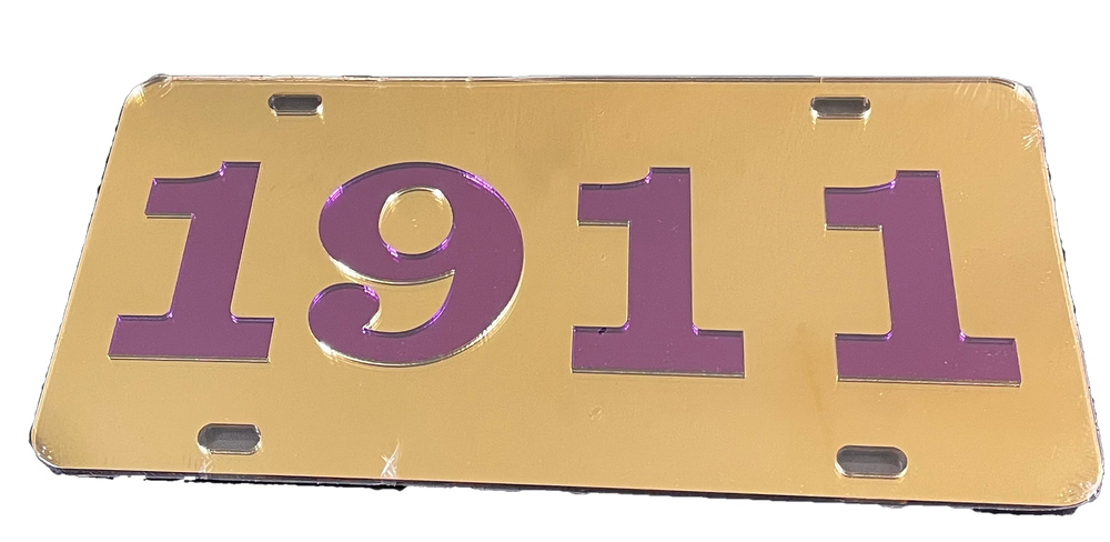 Omega License Plates
