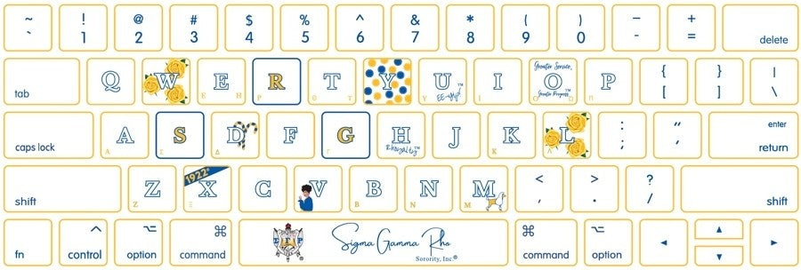SGRho MacBook Keyboard Cover